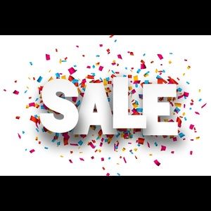 SALE ON ENTIRE CLOSET!!